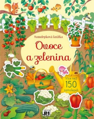 Samolepková knížka - Ovoce a zelenina