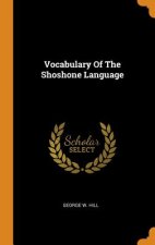 Vocabulary Of The Shoshone Language