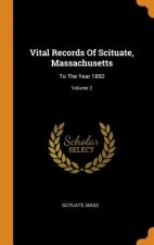 Vital Records of Scituate, Massachusetts