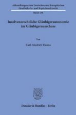 Insolvenzrechtliche Gläubigerautonomie im Gläubigerausschuss.