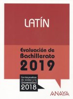 LATÍN. EVALUACIÓN DE BACHILLERATO 2019