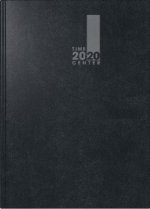 BRUNNEN Buchkalender TimeCenter 2020 schwarz. 2 Seiten = 1 Woche