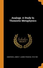 Analogy. a Study in Thomistic Metaphysics