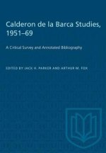 CALDERON DE LA BARCA STUDIES 1951-69