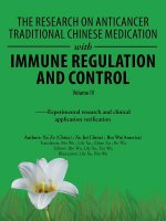 Research on Anticancer Traditional Chinese Medication with Immune Regulation and Control