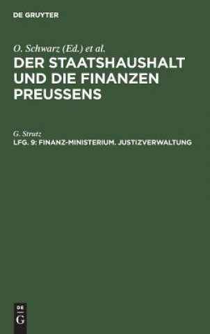 Finanz-Ministerium. Justizverwaltung