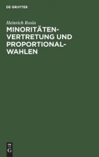 Minoritatenvertretung und Proportionalwahlen