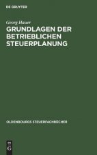 Grundlagen der betrieblichen Steuerplanung