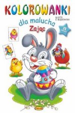 Kolorowanki dla malucha Zając