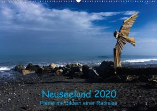 Neuseeland 2020 - Planer mit Bildern einer Radreise (Wandkalender 2020 DIN A2 quer)