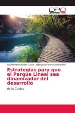 Estrategias para que el Parque Lineal sea dinamizador del desarrollo