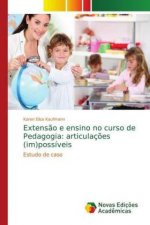 Extensao e ensino no curso de Pedagogia