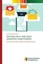 Servicos de e-mail para pequenas organizacoes
