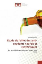 Etude de l'effet des anti-oxydants naurels et synthetiques