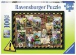 Dinosaurier Sammlung Puzzle 100 Teile XXL