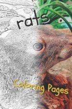 Rat Coloring Pages: Beautiful Rats Drawings for Kids and for Adults Relaxation