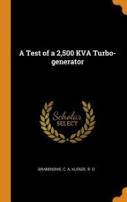 Test of a 2,500 Kva Turbo-Generator