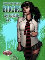 Badgirl Sketchbook Vol.7-House of Hartsoe Cover
