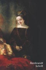 Rembrandt Schrift: Jacob Zegent de Zonen Van Jozef - Ideaal Voor School, Studie, Recepten of Wachtwoorden - Stijlvol Notitieboek Voor Aan