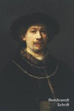 Rembrandt Schrift: Zelfportret Met Baret En Twee Gouden Kettingen - Artistiek Dagboek Voor Aantekeningen - Stijlvol Notitieboek - Ideaal