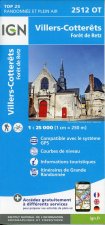 Villers-Cotter?ts.For?t de Retz 1:25 000