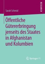 OEffentliche Gutererbringung Jenseits Des Staates in Afghanistan Und Kolumbien