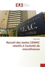 Recueil des textes CEMAC relatifs ? l'activité de microfinance