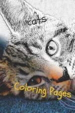 Cats: Beautiful Coloring Pages with Cats, Drawings, for Adults and for Girls