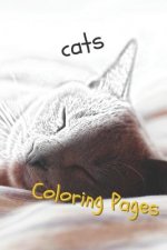 Cats: Beautiful Coloring Pages with Cats, Drawings, for Adults and for Girls