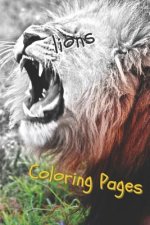 Lions Coloring Pages: Lions Beautiful Drawings for Adults Relaxation