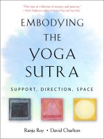 Embodying the Yoga Sutra: Support, Direction, Space