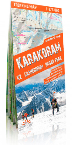 terraQuest Trekking Map Karakoram
