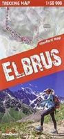 terraQuest Trekking Map Elbrus