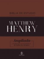 Rvr Biblia de Estudio Matthew Henry, Leathersoft, Clásica, Con Índice