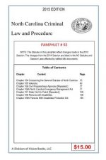 North Carolina Criminal Law and Procedure-Pamphlet 92