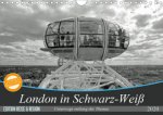London in Schwarz-Weiß (Wandkalender 2020 DIN A4 quer)
