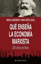 QU ENSEÑA LA ECONOMÍA MARXISTA