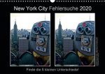 New York City Fehlersuche 2020 (Wandkalender 2020 DIN A3 quer)