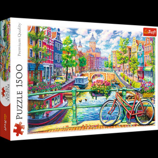 Puzzle Kanał Amsterdamski 1500