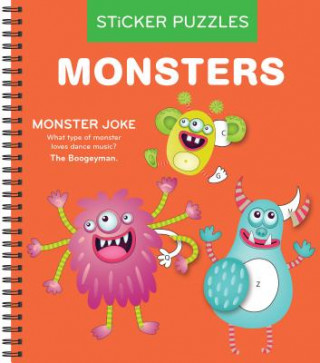Sticker by Letter: Monsters
