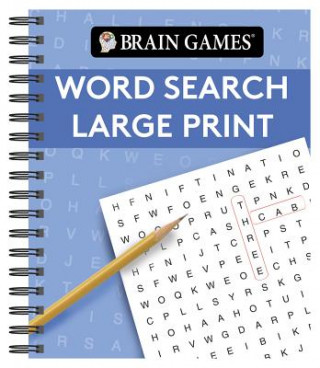 Brain Games Large Print Word Search