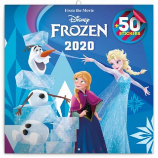 Poznámkový kalendář Frozen – Ledové království 2020