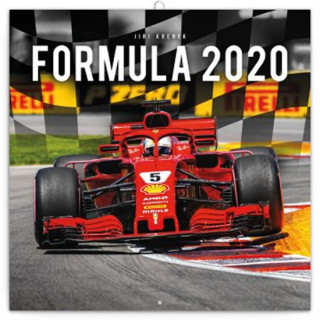 Poznámkový kalendář Formule 2020