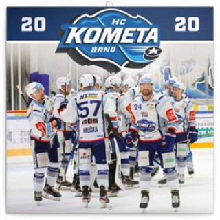 Poznámkový kalendář HC Kometa Brno 2020