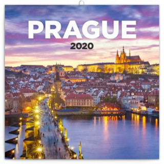 Poznámkový kalendář Praha nostalgická 2020