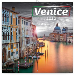 Poznámkový kalendář Benátky 2020