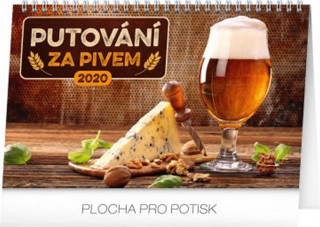Putování za pivem - stolní kalendář 2020