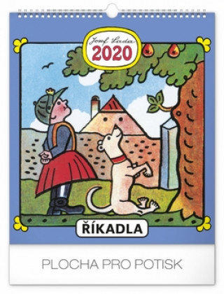 Nástěnný kalendář Josef Lada – Říkadla 2020