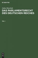 Parlamentsrecht des Deutschen Reiches