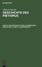 Pietismus in der lutherischen Kirche des 17. und 18. Jahrhunderts